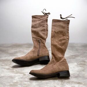 A new day Tan Suede thigh-High Boots